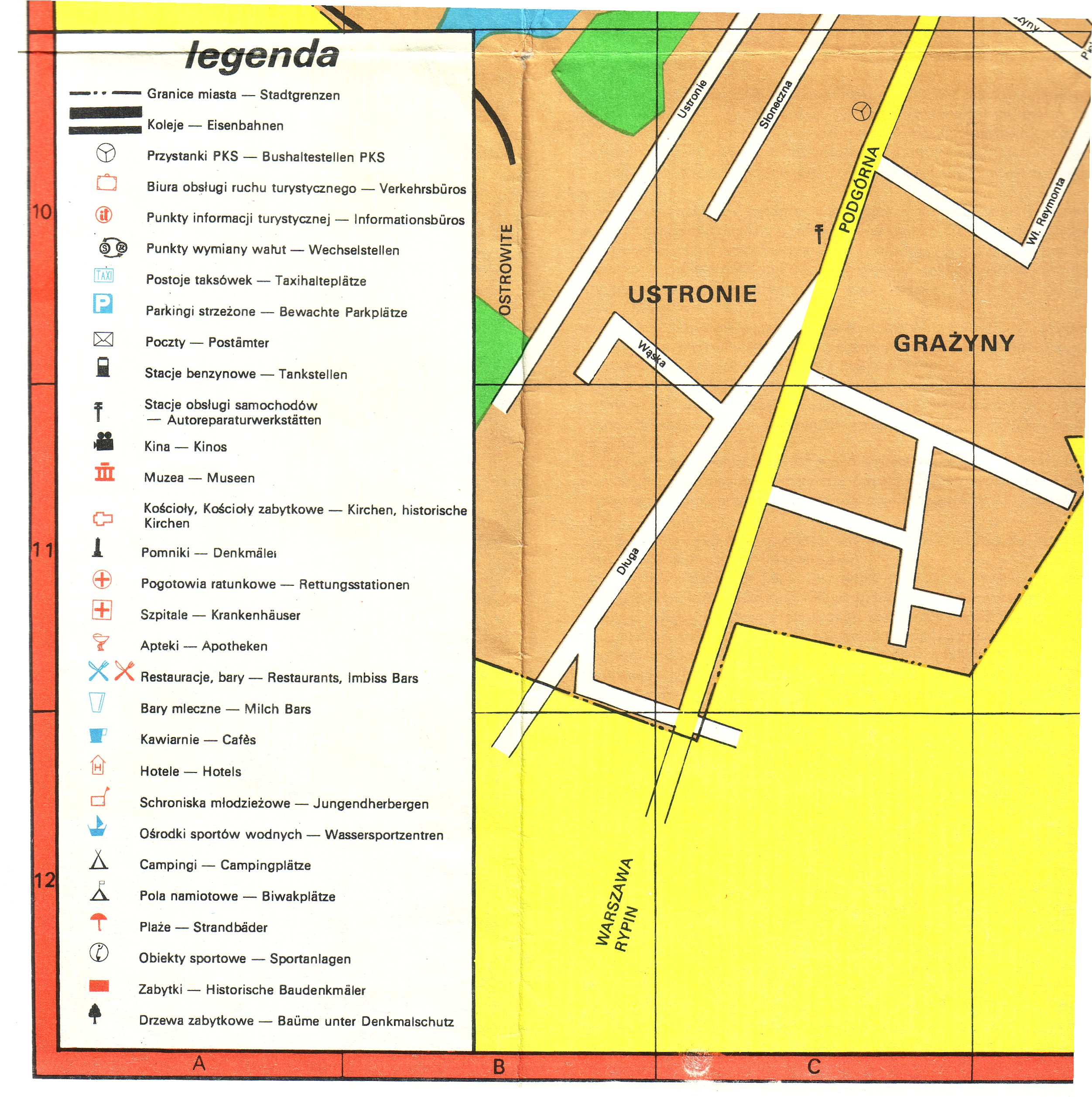 Mapa Brodnicy - część dziesiąta